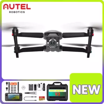 Робот-Квадрокоптер Autel EVO 2 Pro V3 с дистанционным управлением и камерой 6K HDR, прочный комплект для видеосъемки 4K HDR с максимальным расстоянием полета 25 км, 2024
