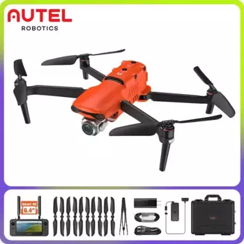 Робот-Квадрокоптер Autel EVO 2 Pro V3 Fly More Bundle 6K HDR с пультом дистанционного управления, передачей данных до 15 км, аккумулятором 2024 мАч, 7100