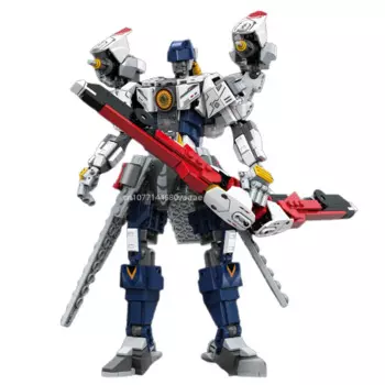 Робот-трансформер «воин меча», 2 блока