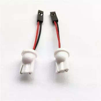 Rockeybright 2 шт. t10 адаптер для автомобиля светодиодный светильник светодиодная панель стоп-сигнал лампа разъем t10 адаптер гнезда