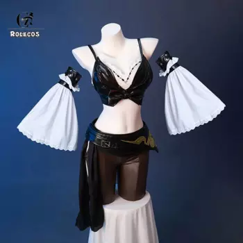ROLECOS Game LOL Miss Fortune Косплей Костюм Мисс Фортуна Косплей Костюм Хэллоуин Женская Вечеринка Униформа Полный комплект наряд