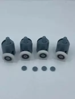 Ролики для душевой кабины XMSJ 8 шт., диаметр 23 мм