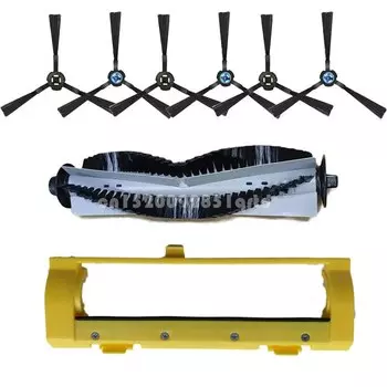 Роликовая крышка и боковая щетка для Silvercrest SSR1, Ilife A9s A9 A7 A80 Plus A10s L100