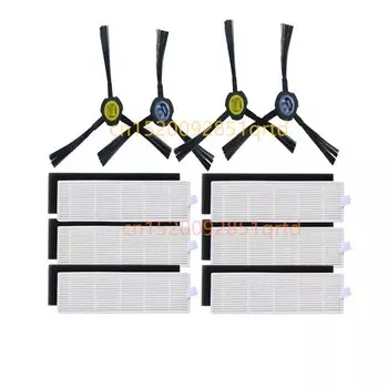 Роликовая крышка основной щетки, боковая щетка HEPA-фильтр для Silvercrest SSR1 SSRA1 Ilife A9s A9 A7 Deluxe 500, детали робота-пылесоса