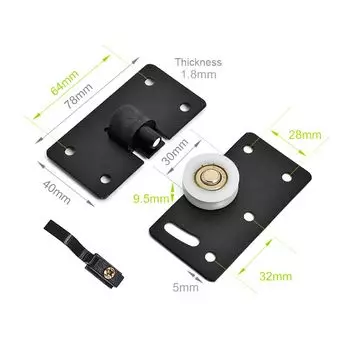 Роликовые колеса для дверей