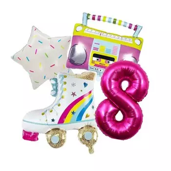 Роликовые коньки CatchMyParty 4 шт.