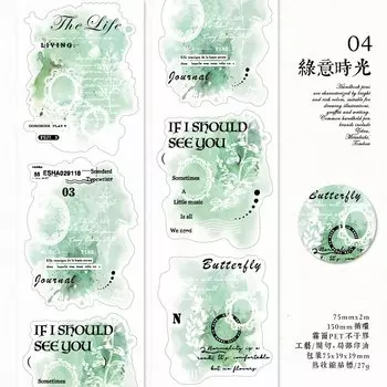 Романтическая поэтическая лента Journal GO 7,5x200 см