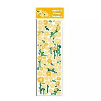 Романтические цветы наклейки для скрапбукинга TWBEB