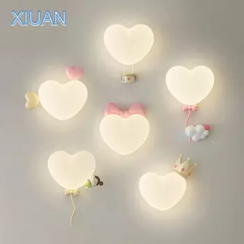 Настенный светильник XIUAN розовый Love Light