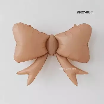 Романтический макаронный цвет матовый большой бант воздушный шарdecoration MOONBIFFY
