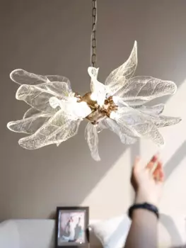 Роскошная хрустальная люстра в виде цветка