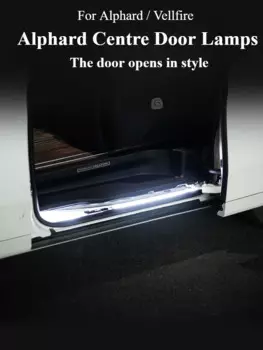 Роскошная подсветка для порога двери, освещение для приветствия, легкая установка, разрушительная подсветка для серии 30 Alphard Crown Vellfire