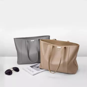 Роскошная трендовая женская сумка-тоут с ощущением высокого качества, вместительная кожаная сумка на одно плечо для девушек.