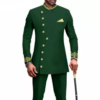 Роскошные белые костюмы для мужчин, облегающий женский костюм для выпускного вечера, свадебный костюм для жениха, смокинг, модный костюм из 2 предметов, Мужской Блейзер и брюки