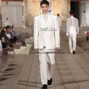 Роскошные хрустальные смокинги для жениха на выпускной костюм из 2 предметов