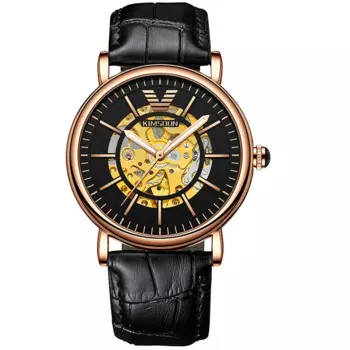 Роскошные Лидирующий бренд часы для мужчин Скелет автоматические механические часы мужские спортивные Бизнес наручные часы Мужские часы Reloj Hombre