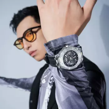 Роскошные модные мужские часы известного бренда Mark fairкит, прозрачные женские спортивные водонепроницаемые кварцевые наручные часы с силиконовым ремешком для мальчиков