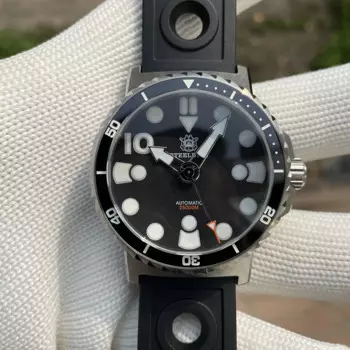 Роскошные мужские часы для дайвинга STEELDIVE SD1982, полностью автоматические японские часы NH35, швейцарские супер светящиеся водонепроницаемые часы 25000 м