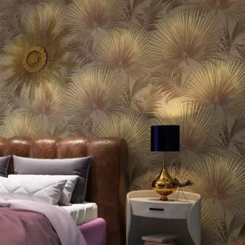 Роскошные обои в стиле ретро тропический лес зеленые Пальмовые Листья Настенные обои для столовой гостиной спальни художественные обои постер