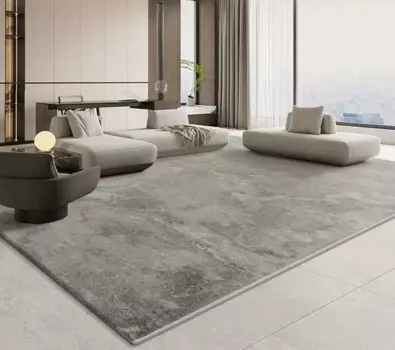 Роскошный Ковер Juhua для гостиной, современный, простой, серый, скандинавский итальянский, минималистичный, одинаковый ковер для дивана, высокий сенсор.