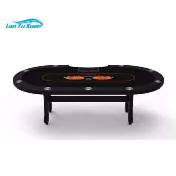 Роскошный высококачественный Техасский деревянный стол для покера с чашкой