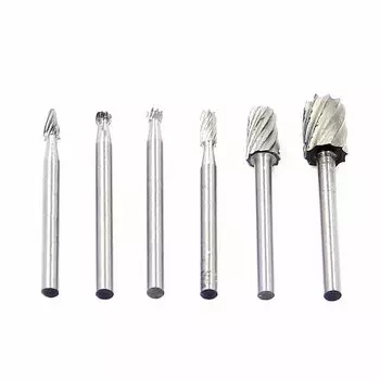 Ротационные напильники RPXBGUCKARHG, набор из 6 штук