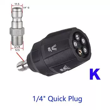 ROUE насадки высокого давления, пистолет для мойки автомобиля, быстроструйные насадки, насадки для мойки Karcher Parksdie Nilfisk Bosch, адаптер, аксессуары