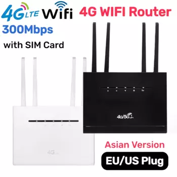 Роутер Wi-Fi CPE 4G, модем с поддержкой 32 пользователей, со слотом для SIM-карты, беспроводной интернет-роутер, 4 антенны, точка доступа для дома и офиса