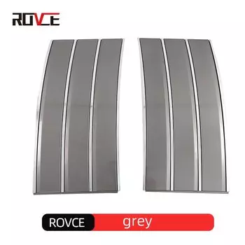 ROVCE боковая дверь, крыло, вентиляционные отверстия, хромированная линия для RANGE ROVER VOGUE 2013-2020, воздушная внешняя отделка, декоративная наклейка, Стайлинг автомобиля