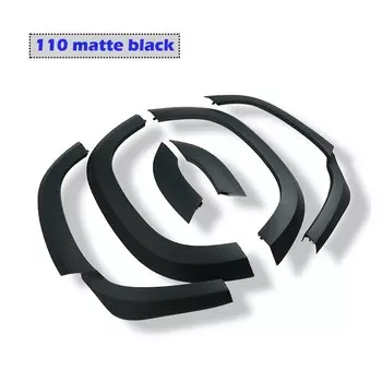 ROVCE для Land Rover Defender 90 110 2020-2023, защитная наклейка для бровей на колесо, комплект для защиты от царапин