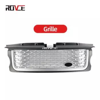 ROVCE решетка для переднего бампера автомобиля решетка для радиатора автомобиля для Land Rover Range Rover Sport 2005-2009 L320 ABS автостайлинг