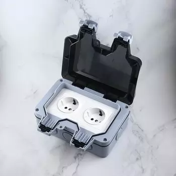 Розетка электрическая VISWE IP66, 220 В, Европа, евровилка