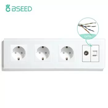 Розетка BSEED Single TV CAT5
