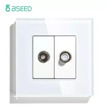 Розетка BSEED со спутниковым портом 16А