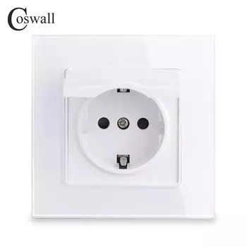 Розетка Coswall с защитой от детей