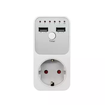 Розетка для защиты от перенапряжения, реле напряжения, цифровой таймер, розетка, 6 часов, 220 В, 230 В, контроллер времени прибора, ЕС