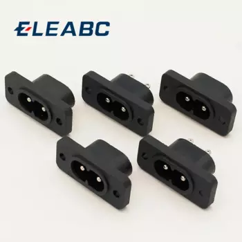 Розетка ELEABC черного цвета 5 шт.