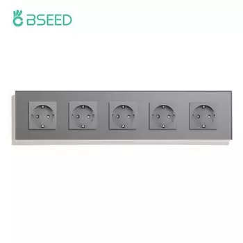 Розетка настенная BSEED 5 розеток USB Type-C