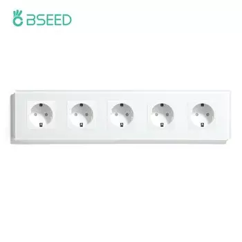 Розетка настенная BSEED с двумя USB-портами