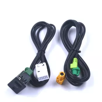 Розетка переключателя для VW USB + AUX для VW Tiguan Passat B6 B7 CC RCD510 RNS310 Golf mk5 mk6