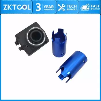 Розетка переключателя замка зажигания, синий алюминиевый съемник замка зажигания, подходит для Mercedes Benz W129 W140 W202 W202