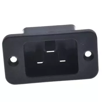 Розетка питания C20 черная NoEnName_Null 16А 250В