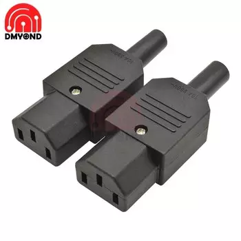 Розетка питания переменного тока с двумя отверстиями, 15 А, 125 В