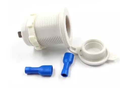 Розетка прикуривателя для автомобиля, морского мотоцикла, квадроцикла, автофургона, розетка для прикуривателя, розетка 12 В-36 В, водонепроницаемая вилка