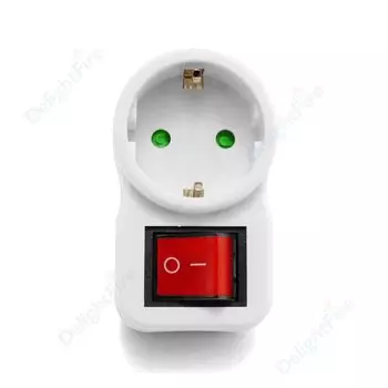 Розетки DelightFire EU Electrical Sockets с переключателем 16А 250В