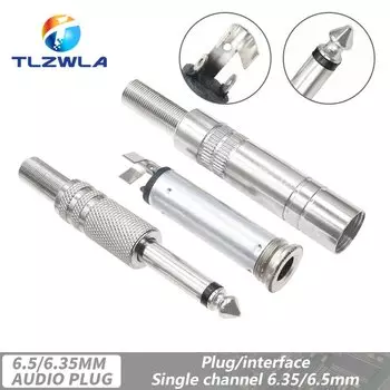 Розетки для микрофона TLZWLA 6.35/6.5 мм, 2 шт