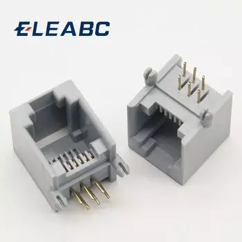 Розетки RJ12 ELEABC 6p6c 10 шт.