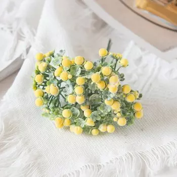 Рождественская гирлянда из искусственных цветов TTCY