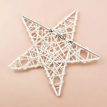 Рождественская гирлянда из соломы TTCY 10 см