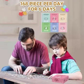 Рождественская игра-головоломка, случайный стиль, головоломка, красочная и детальная рождественская сцена, игра-головоломка для детей, девочек и мальчиков